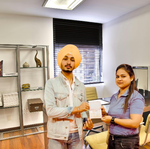 Success story of Canada study visa by KB Visa Consultants